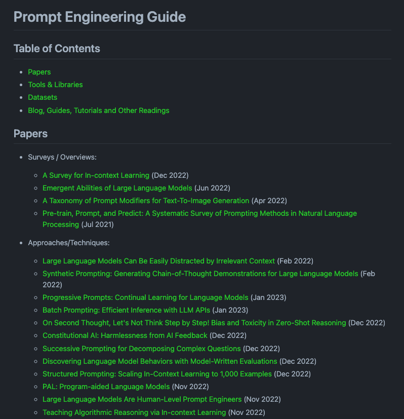 omarsar0's tweet image. Prompt Engineering Guide (1.8K ⭐️)

Organized papers by date so it&apos;s easier to track the latest developments in prompt engineering. All the latest tools added too!

github.com/dair-ai/Prompt…