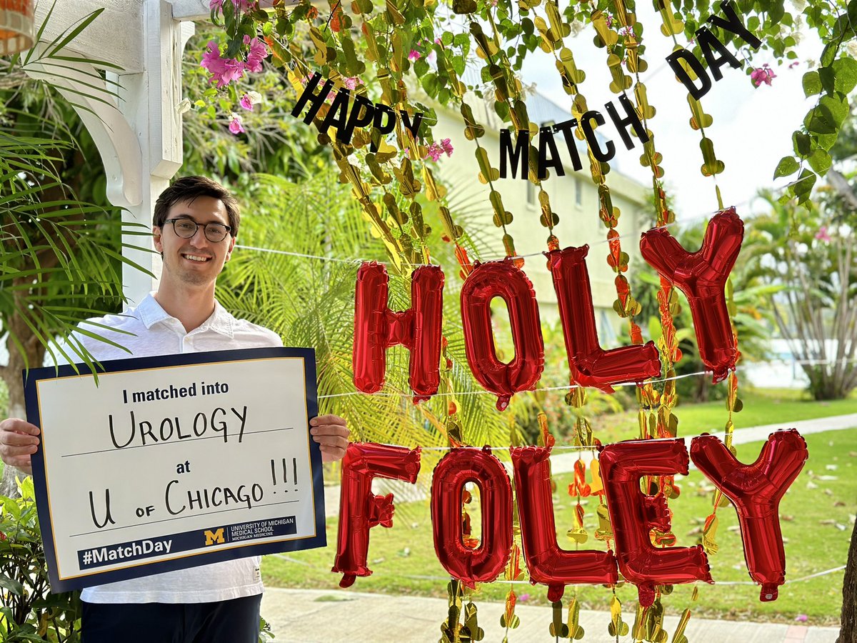 WE HAVE A UROLOGIST!!!!!!! SO PROUD OF YOU <a href="/Graham_NJ7/">Nathan Graham</a> !!!! Time to celebrate in sunny Jamaica!!! 🎉🎊

<a href="/UChicagoUro/">UChicago Urology Residency</a> <a href="/Uro_Res/">The Urology Applicant ⚕</a> #Match2023 #AUA #UROMATCH2023