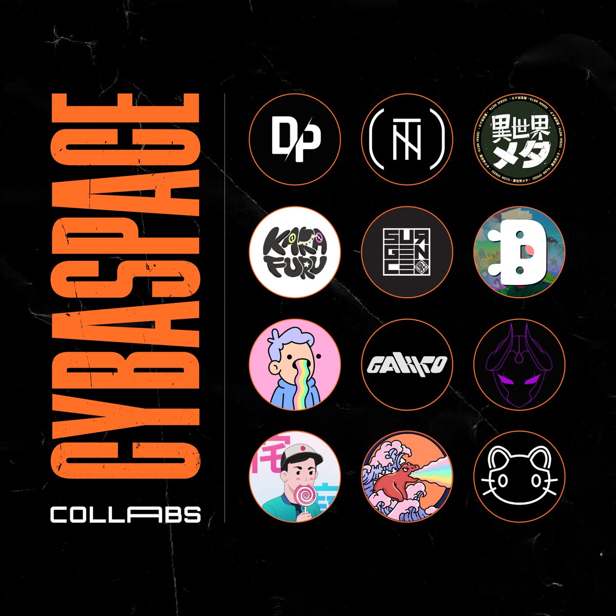 CYBA_space's tweet image. Some of our collab partners🔥 

Did we miss anyone?👀

Mint is closing in - Be ready for 8PM UTC✅
#mint #CYBASPACE