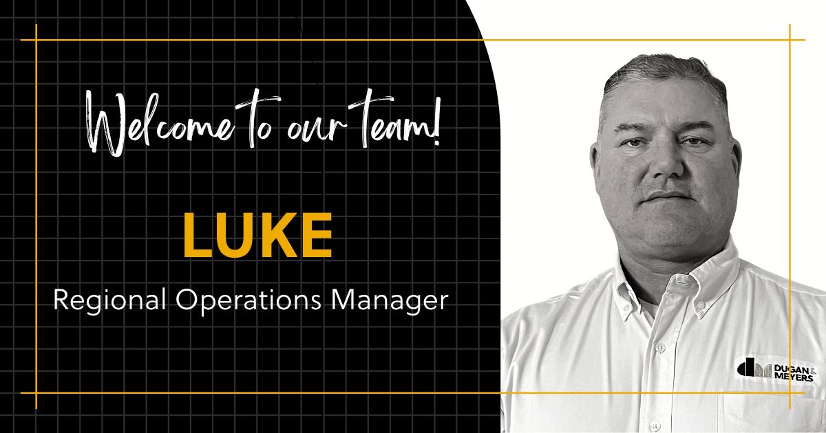 DuganMeyersLLC's tweet photo. Help us welcome Luke to the Dugan & Meyers family. He is instrumental in our growth initiatives, including the upcoming addition of a Knoxville, TN, office. Stay tuned to learn more about our expansion in #Knoxville.
#WeAreGrowing #SafetyQualityService https://t.co/nha9EhkrQE