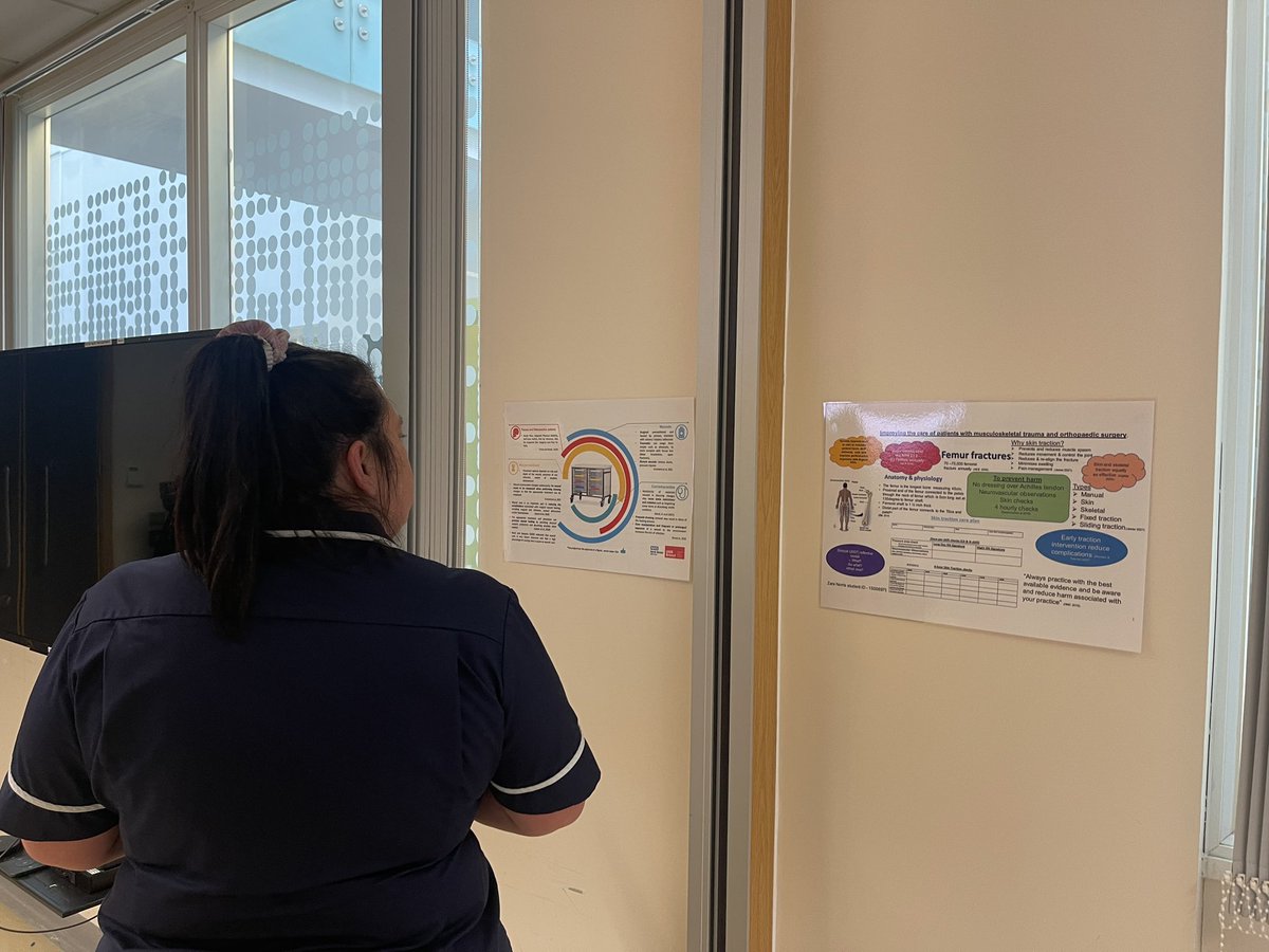 Thank you to everyone who came today and viewed NBT’s staff service improvement posters from the first run of the Orthopaedic: Trauma and Surgery Module. #onenbt #nbtproud #education #serviceimprovement 📚🖊️📖