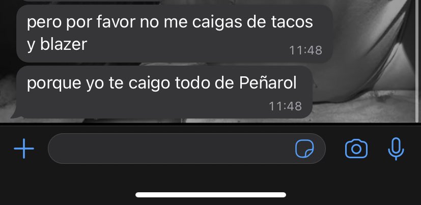 Gordo, salimos a comer?
Él: