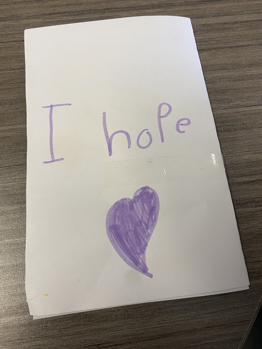 BWilliams40052's tweet photo. “I Hope” is making an impact @Westmount_ps One of our Grade 2 students wrote her own book and shared it with me this morning. #TVDSBLiteracy @THindermeier https://t.co/g2yrlHpXZu