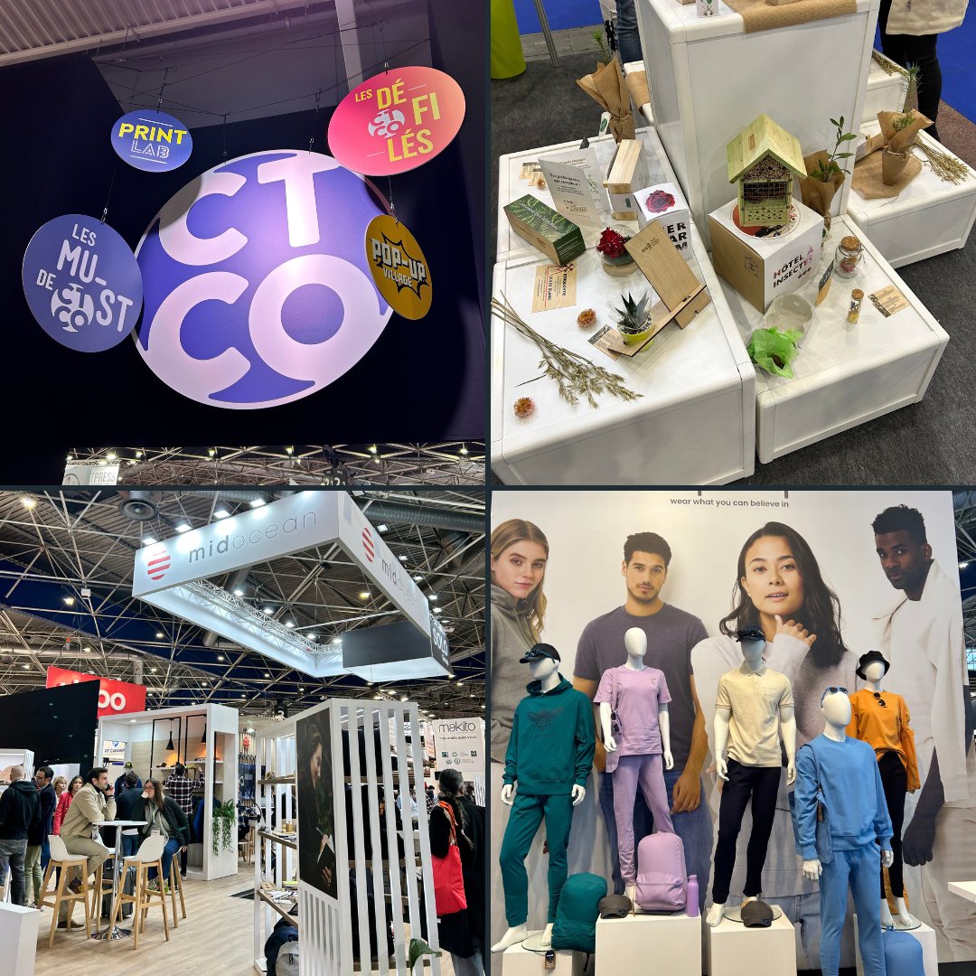 #CTCO2023 
Journée riche en #découverte ! ✅
Rencontre avec nos fournisseurs puis présentation des #nouveautés et #bestsellers. 🤝🏻
Restez #connectés pour en savoir plus. 😉
vertlapub.fr
 #objetpub #goodiesecologique <a href="/Salon_CTCO/">Salon CTCO</a>