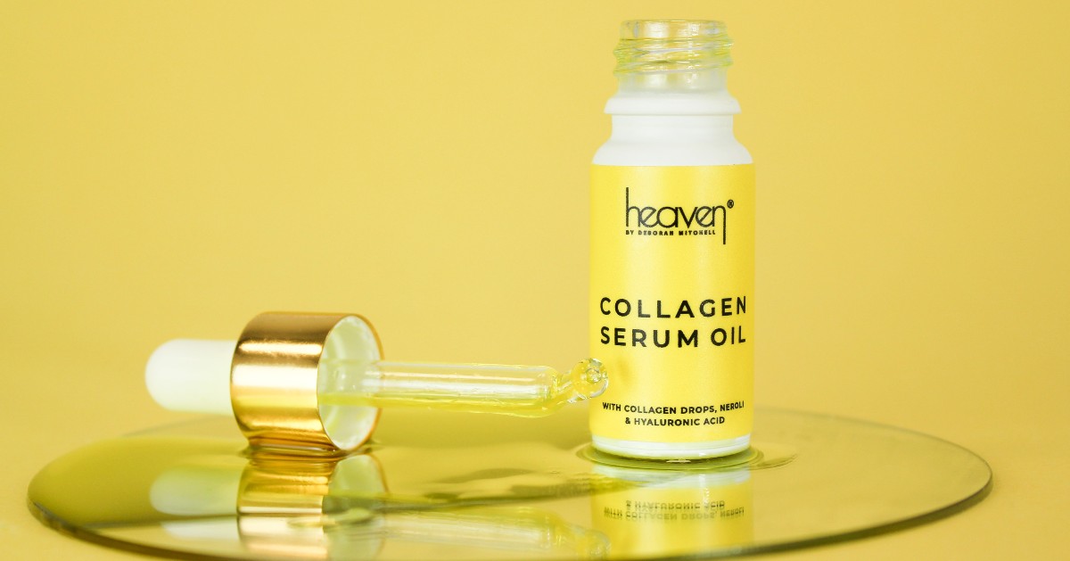 .<a href="/heavenskincare/">Deborah Mitchell</a> has launched Collagen Serum, a brand new skin oil designed to boost moisture and tackle dry skin: bit.ly/3XQiyEF  #skincare #heavenskincare