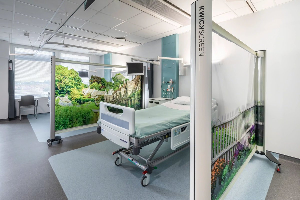 RedThreadSpaces's tweet photo. #DidYouKnow KwickScreen specializes in creating portable, retractable partition screens for healthcare environments?
They help bridge the gap between functional industrial design and artistic interiors 🎨
#Steelcase #Health #Healthcare #HealthcareDesign #KwickScreen https://t.co/mHPUK4wf6p