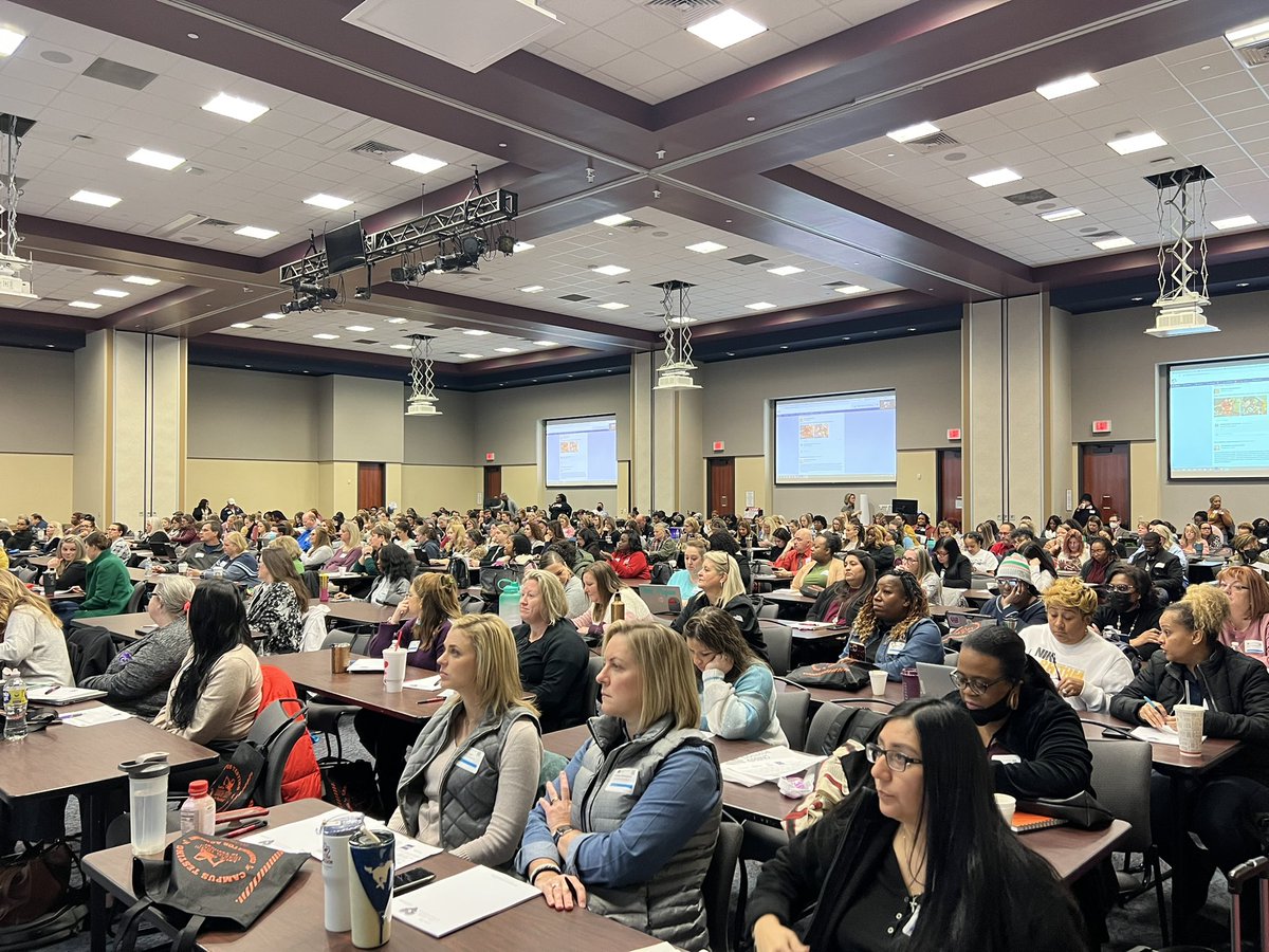 Region4ESC's tweet image. It’s a packed house at the Region 4 Campus Testing Coordinator Academy!

#R4CTC