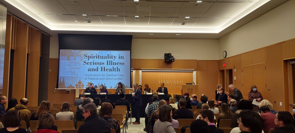 Initiative on Health, Spirituality and Religion (@hrsatharvard) on Twitter photo Very grateful to our friends at <a href="/HarvardDivinity/">Harvard Divinity</a> for co-hosting last night's panel session on #spirituality in serious illness and health. Thank you to our panellists and everyone who attended.
<a href="/TracyABalboni/">Tracy Balboni MD, MPH, FAAHPM</a> <a href="/dhrosmarin/">David H. Rosmarin</a> <a href="/goslina/">Anna Gosline</a> <a href="/pastorglo/">Gloria White-Hammond</a>
#Harvard Very grateful to our friends at <a href="/HarvardDivinity/">Harvard Divinity</a> for co-hosting last night's panel session on #spirituality in serious illness and health. Thank you to our panellists and everyone who attended.
<a href="/TracyABalboni/">Tracy Balboni MD, MPH, FAAHPM</a> <a href="/dhrosmarin/">David H. Rosmarin</a> <a href="/goslina/">Anna Gosline</a> <a href="/pastorglo/">Gloria White-Hammond</a>
#Harvard