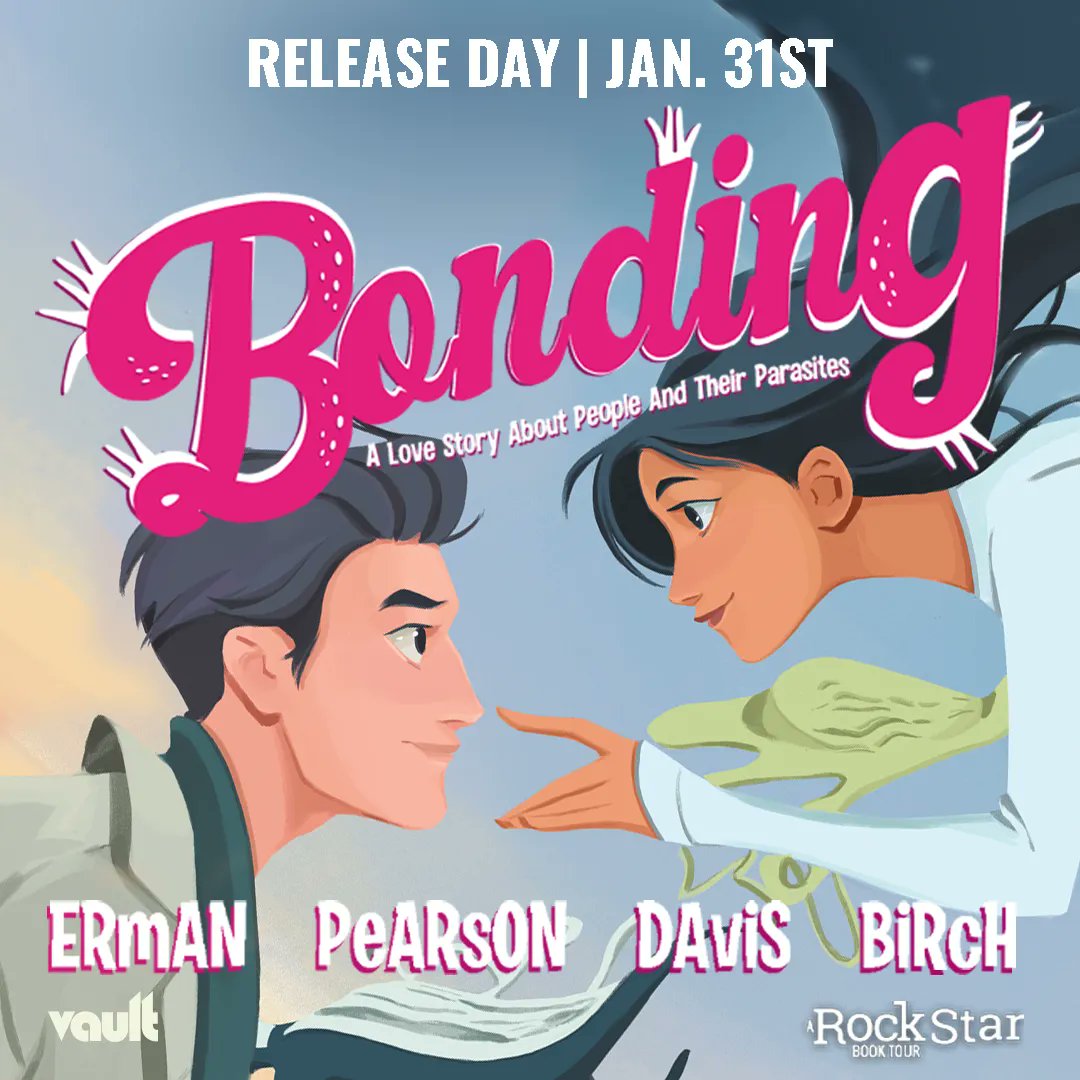 This one seems like a cool, new concept on romance. New release by  @MatthewErman, @emilypearsonart, @thevaultcomics,& @RockstarBkTours Don't miss out on the giveaway!buff.ly/3JwRXrT #bonding #matthewerman #emilypearson #VaultComics  #giveaway #scifi #Romance