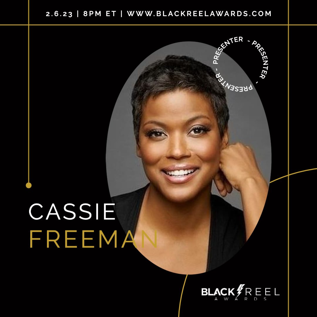 BlackReelAwards's tweet photo. Join @coryhardrict, #cassiefreeman, @siddiqamirs, @tashasmith4real and more as presenters for the 23rd Annual Black Reel Awards. It all goes down Monday, February 6th 8pm ET/ 5pm PT streaming on https://t.co/zIQVJBcy0f. #blackreelawards #bolts23 https://t.co/v33OGzv2zL