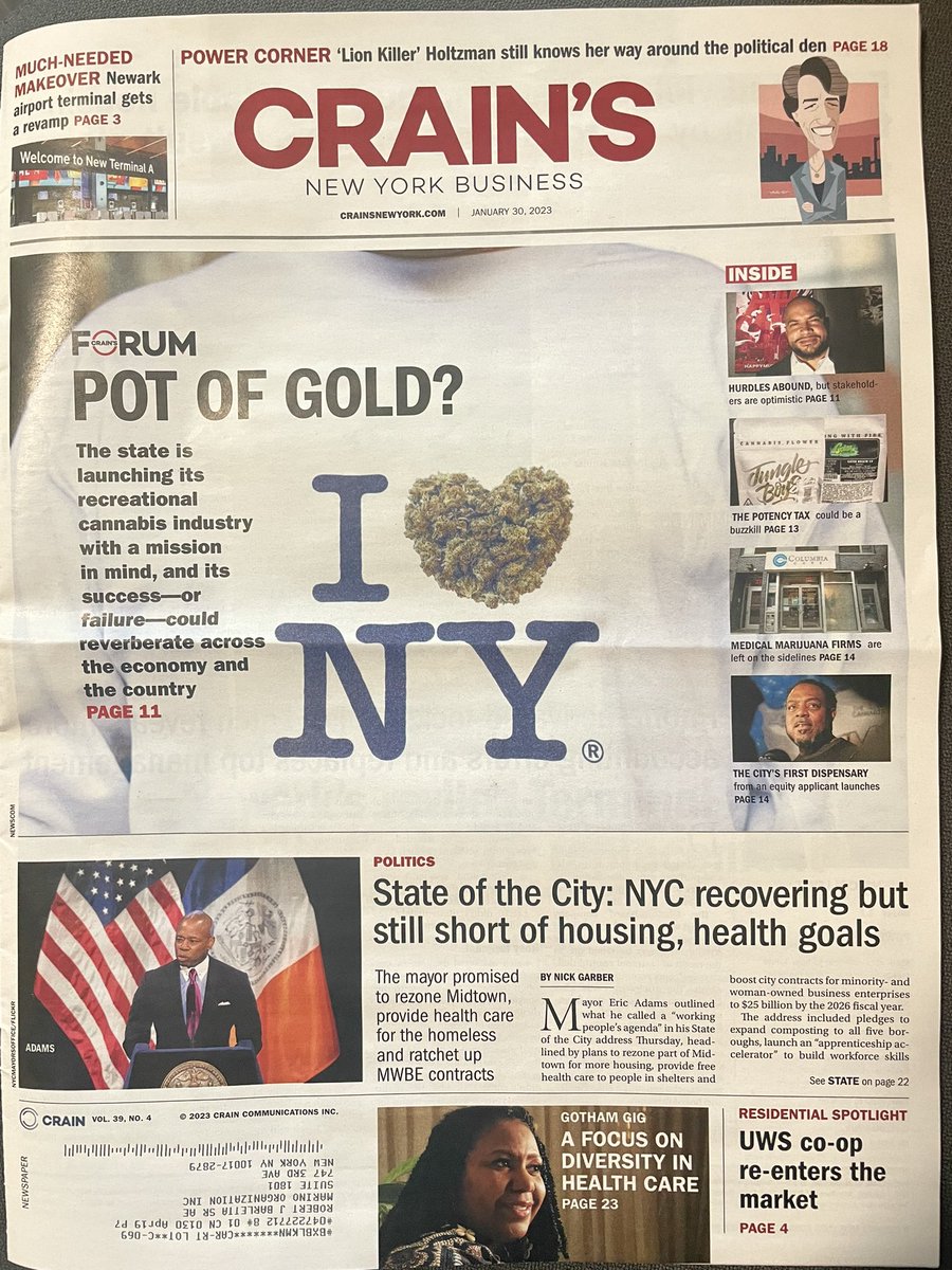 happymunkeyCEO's tweet photo. Check out this print article with myself & Kristina Adduci in Crains this month discussing the importance of Latino representation in the cannabis industry!โ๐พ๐ฝ๐๐ฉ๐ด๐ต๐ท๐๐ฏ๐๐ #crains #happymunkey #houseofpuff #nyc #latinos https://t.co/yWmUaOCyAz