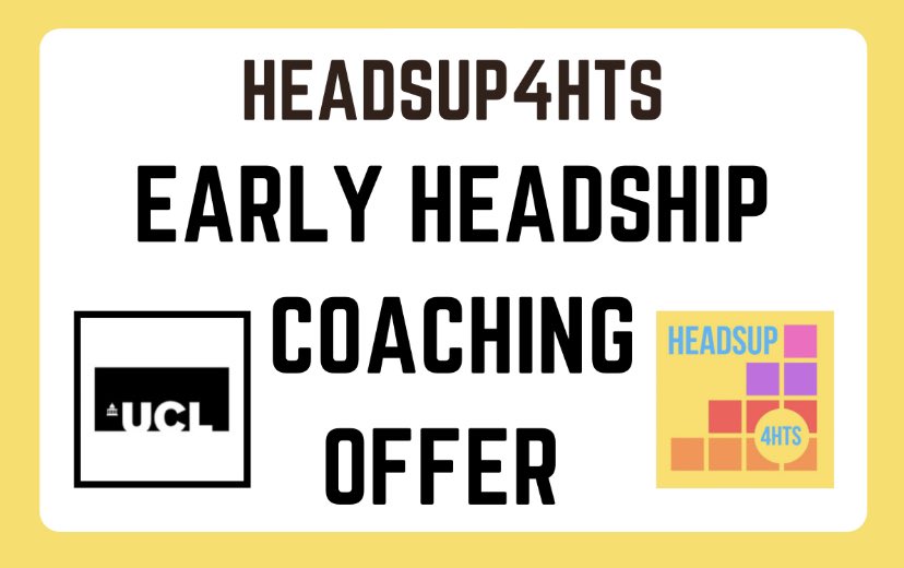 Curious about the Early Headship Coaching Offer? If you’re in your first 5 years of Headship you could access 12 months of support for free… headsup4hts.co.uk/ehco/ So many of our HeadsUp4HTs have signed up already! FANTASTIC! 🔥