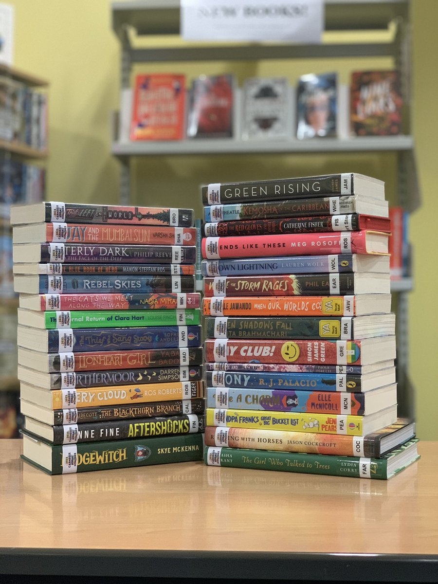 This month we launch our Bearsden Carnegie Book Club! We’ll be reading the nominees for this year @carnegiemedals for Writing, reviewing them and then voting for our own Bearsden Mock Carnegie Medal! Such great titles on the list, we want to read all of them!