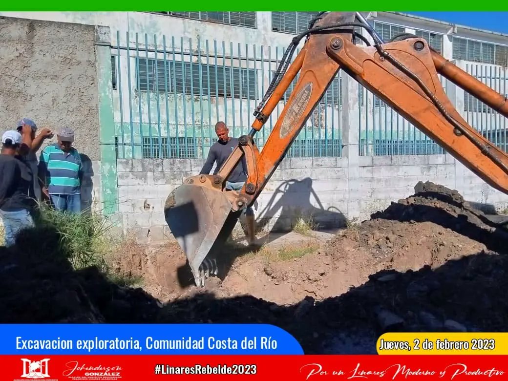#2Feb | 1/2 La Dirección de Aguas y Redes, realiza excavación exploratoria en la U.E.N Costa del Río II con la ejecución de estos trabajo beneficiaremos 1.055 estudiantes, personal administrativo, docentes y cocineras de la patria...
#SomosBéisbolSomosPasión