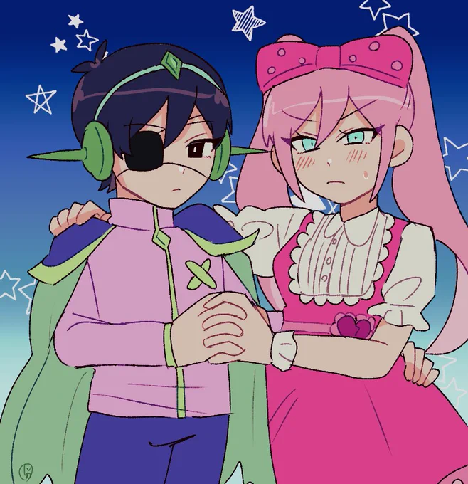 ツイテ~ルの日に出せる絵がなかったです 