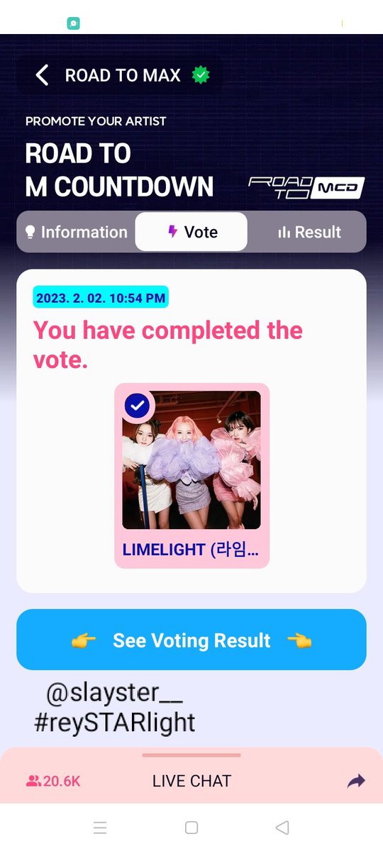 slayster__'s tweet photo. yeyy! done voting! 🫶
#reySTARlight #LimeLight #DreamMaker_REYSTER https://t.co/avuVokaxhz