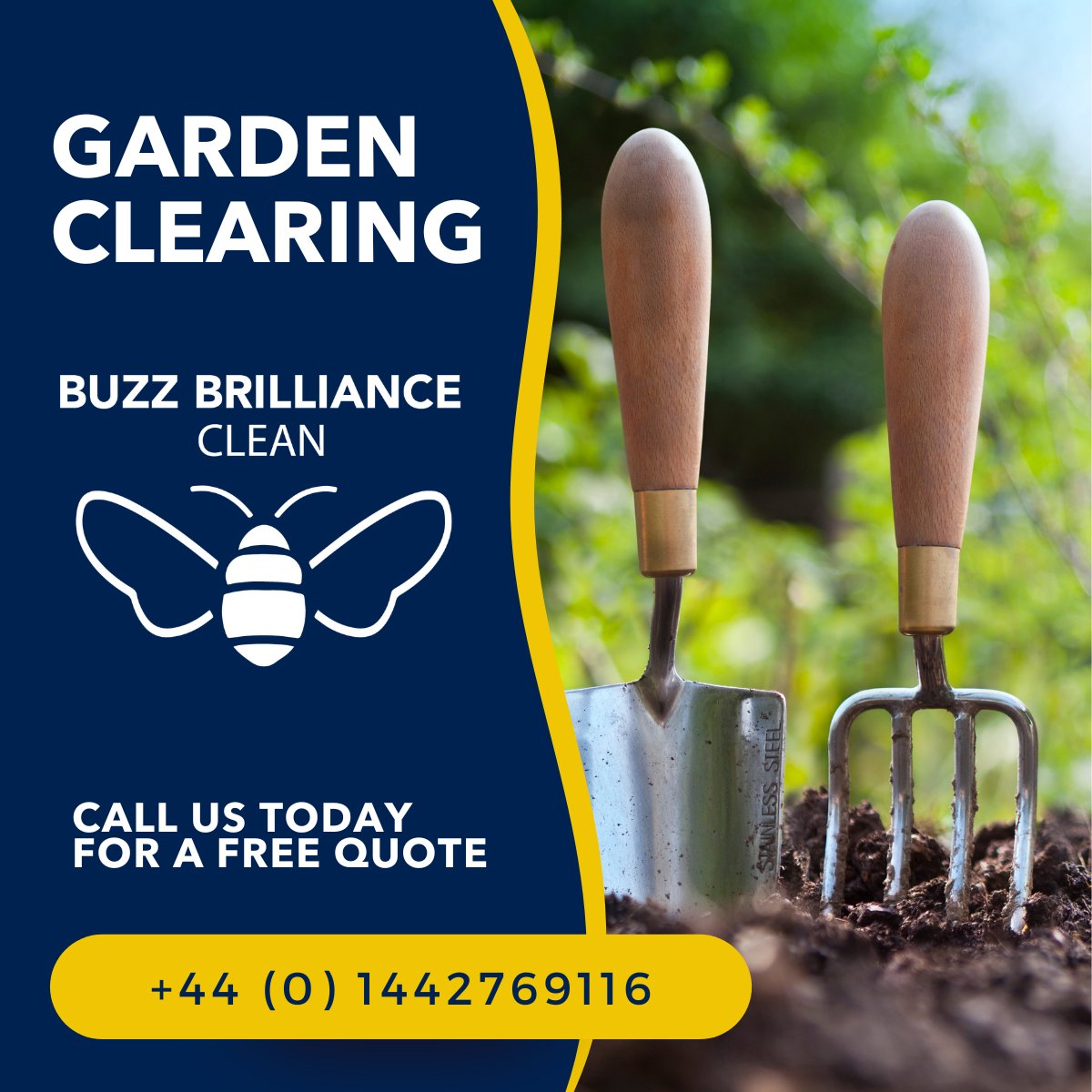 Start getting your garden ready for Summer☀️

Here at, Buzz Brilliance Clean, we offer a garden clearing service!

Get in touch today for a FREE quote!

📞 01442 769116
📱 07376 487473

#cleaningservice #gardening #gardenclearing #garden #cleaners #cleaning #mrshinch