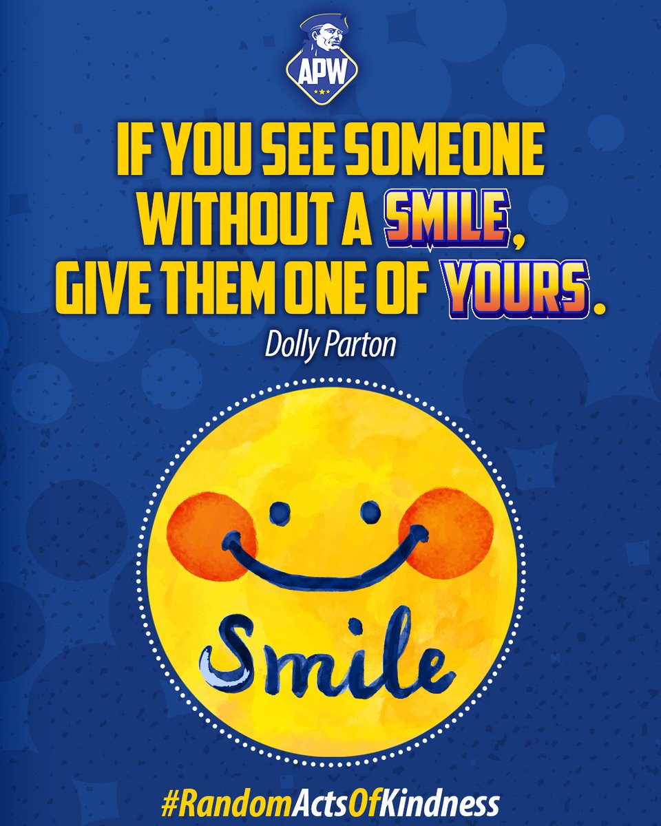 This is Random Acts of Kindness week! 💙💛💙💛

How can you show kindness to others?

#randomactsofkindness