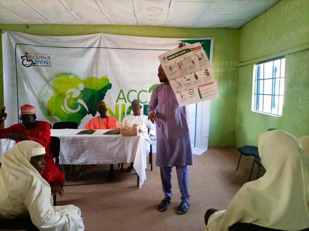 inclusivefrnds's tweet photo. We are at Abdul Rasheed Adisa Raji Special School in Sokoto to acquaint students with the basic tenets of democracy and the role of elections in democracy and governance.

#DisabilityVotesMatter
#AccessNigeria
@NDI @USAID @USAIDNigeria @FCDOGovUK 
eNaira | Japa | ATMs | Kuda | https://t.co/ssrwstjwMj