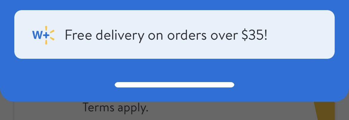 duncan_beard's tweet photo. @Walmart: @Amazon $150 minimum bad
Also @Walmart: Raises delivery minimums to $35 for Walmart+ members on the same day. 

I for one cancelled my membership.

#Walmart #WalmartPlus https://t.co/5PV5iSQmVe