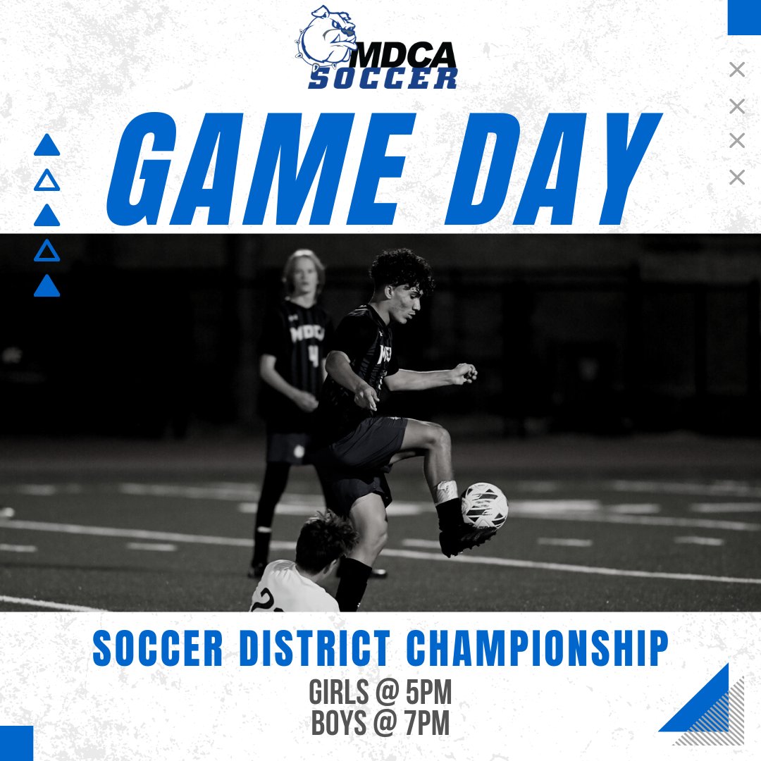 AthleticsMdca's tweet photo. Come out and support your Bulldogs tonight as they make history! #MDCASoccer https://t.co/WC9zWIEMY7