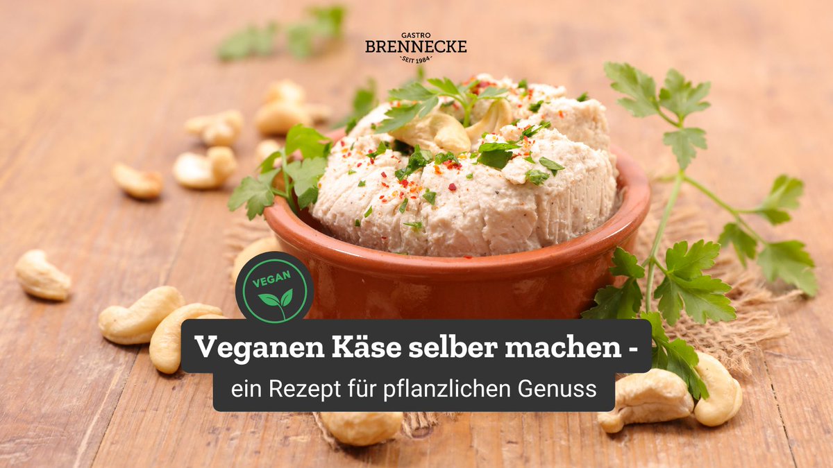 Veganer Käse? 🧀Ist das gesund und kann ich das überhaupt selber machen? 🌱Dies und weitere Fragen beantworten wir in unserem Blog!
 #käse #Käseselbermachen #veganealternative #veganerkäse

gastro-brennecke.de/blog/news/vega…