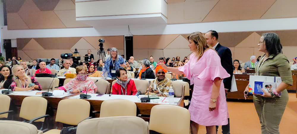 Honrada de haber participado, dimos a conocer algunos avances significativos que hemos logrado pese a la pandemia y las medidas coercitivas. 

<a href="/NicolasMaduro/">Nicolás Maduro</a> 
@MPPEDUCACION