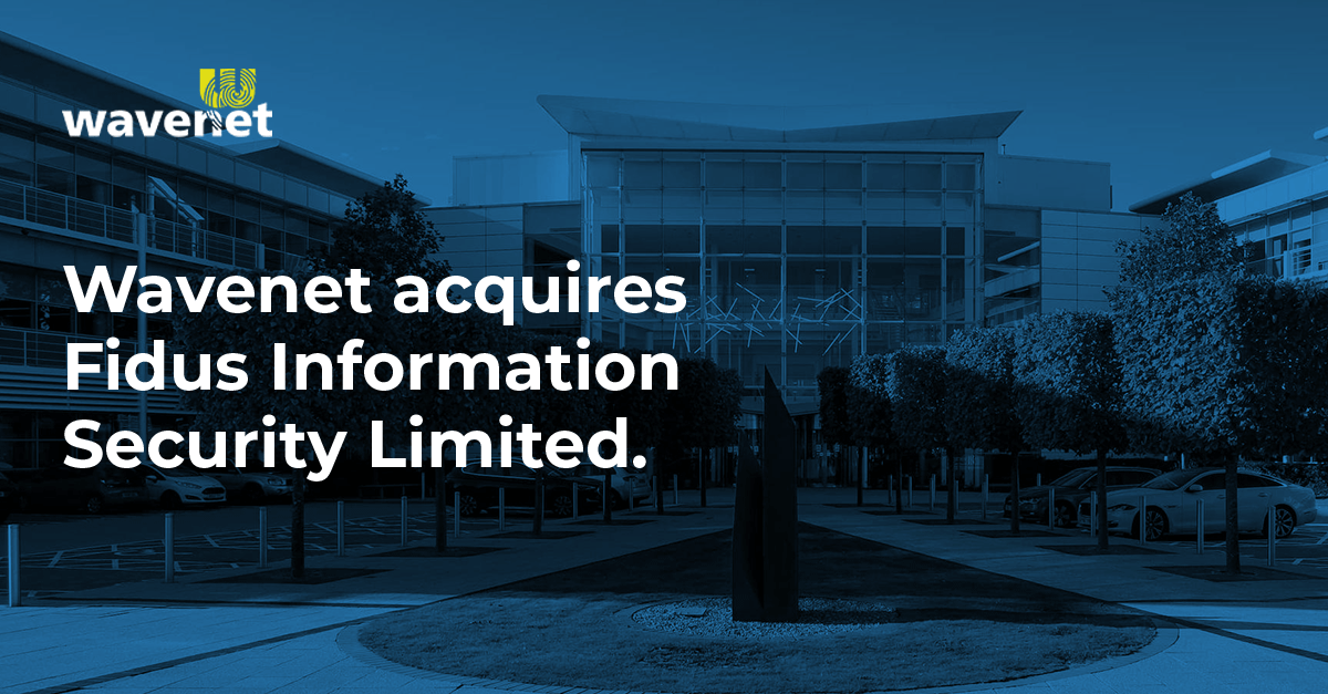 We are thrilled to announce the acquisition of Fidus Information Security Limited, one the UK’s leading providers of advanced Penetration Testing services. Fidus will bring a wealth of knowledge and experience to the Wavenet Group. Read more: bit.ly/3X40O7w