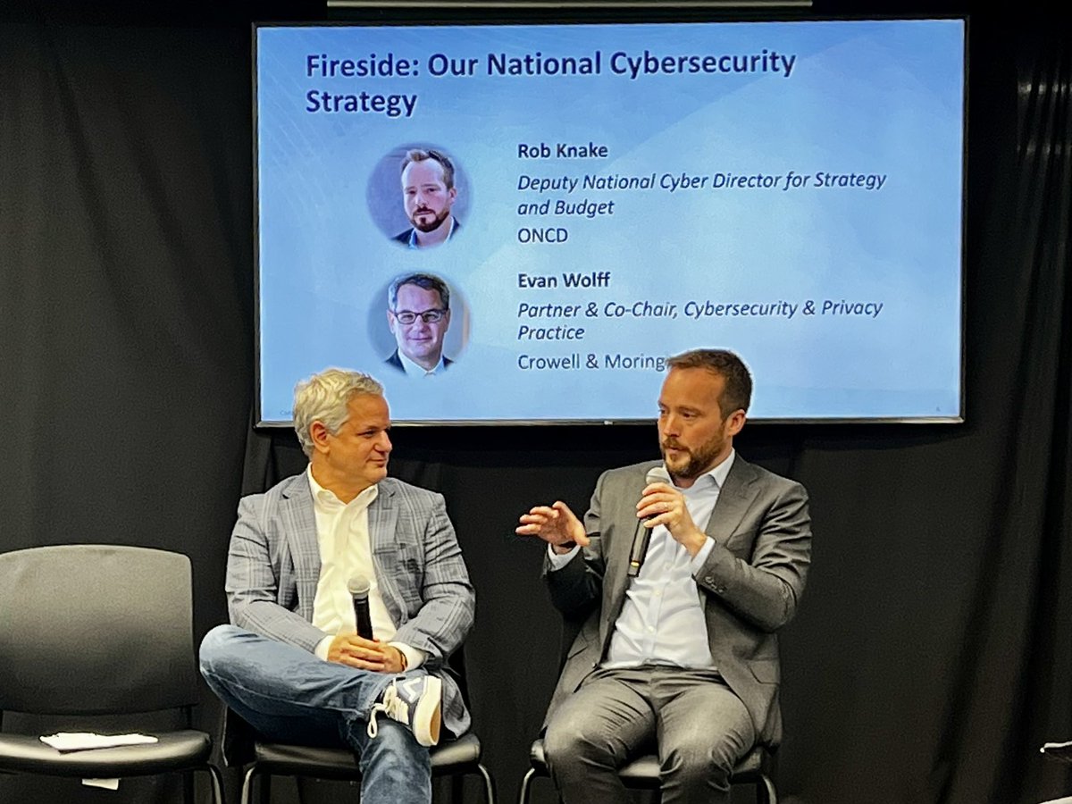 forgepointcap's tweet photo. Moments from our inaugural Cyber Innovation Forum cohosted with @Carahsoft @Microsoft @Forescout. 100+ incl leaders from @USNavy, @ONCD gathered for insights and community-building to increase #publicprivatepartnerships, advance #cyber innovation, #federaldefense and #resilience https://t.co/UTrUTMtSym
