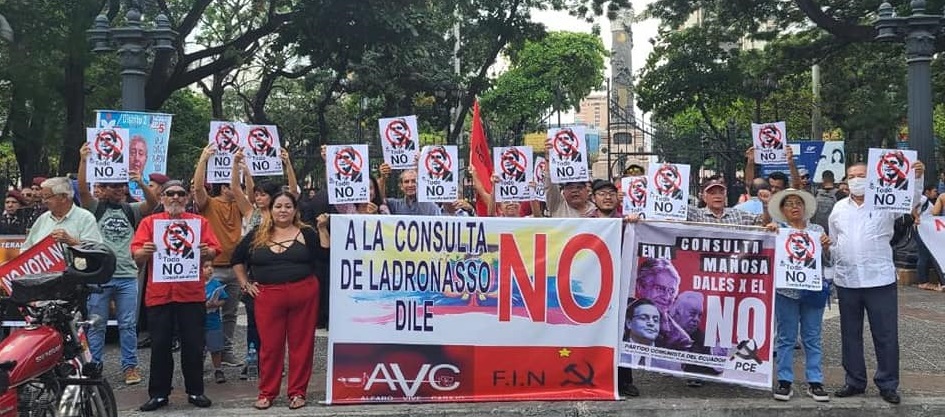 #ElDomingoVotaEcuador
Lo va a hacer en referéndum convocado por el presidente Guillermo Lasso que incluye la propuesta de una nueva configuración para la Asamblea Nacional. El Partido Comunista convoca a votar negativamente.
nuestrapropuesta.org.ar/world/22-latin…