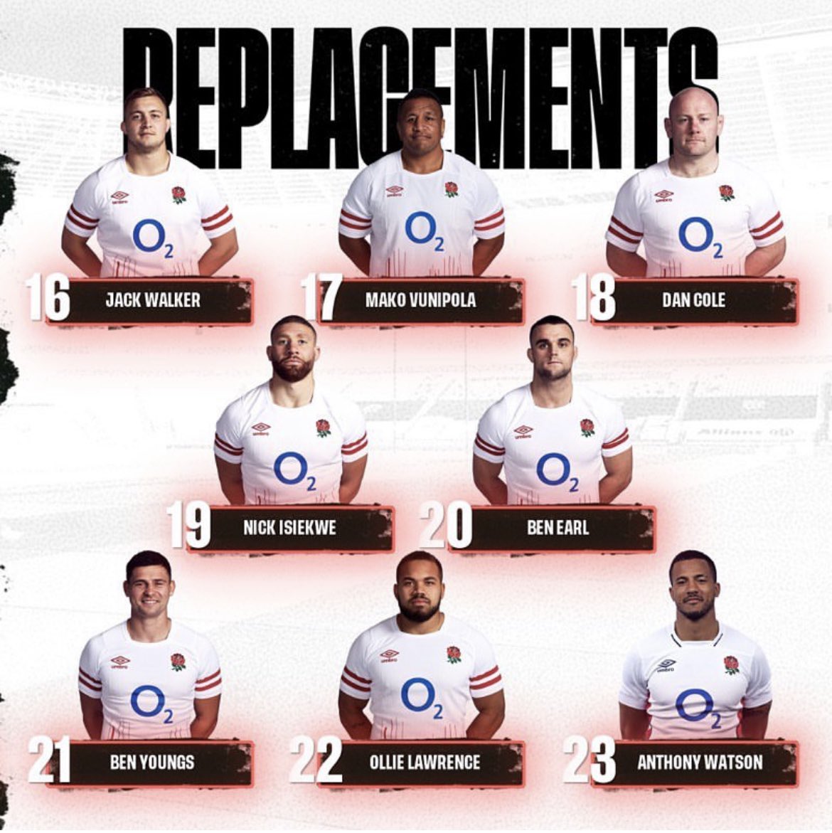 Jason15Robinson's tweet photo. I’m liking the look of this @EnglandRugby team for Scotland!
What’s your thoughts? #ENGvSCO @SixNationsRugby 🏉 https://t.co/dRPXjqHbhY