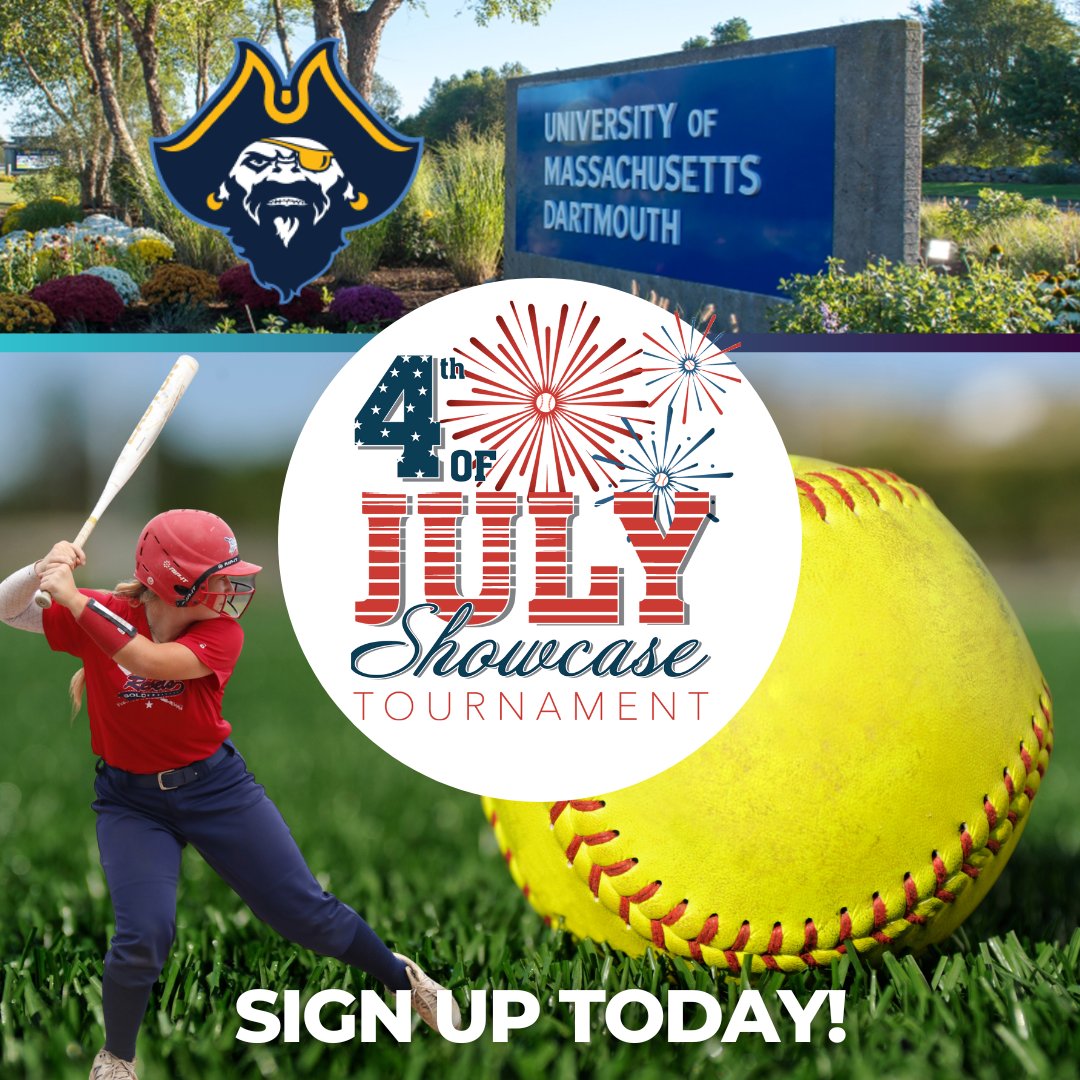 UMASS Dartmouth, home of the NCAA Div. III Corsairs, is the perfect destination to experience America's favorite pastime! <a href="/umassdathletics/">UMassD Athletics</a>
Sign Up Here —&gt;  firecrackersports.com/showcase-softb… 

#collegesoftball #anewlevel #softballtournaments #tournamentsoftball ⁣⁣#firecrackersoftball