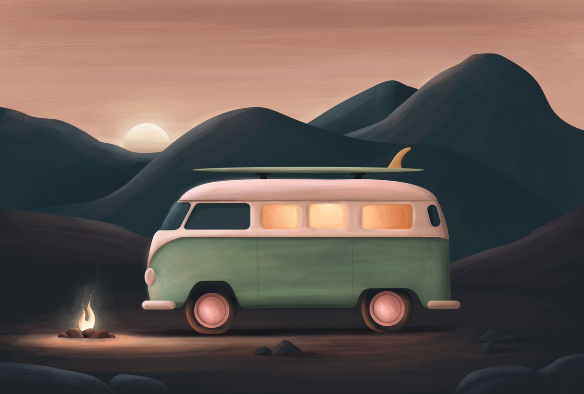 "The perfect wave is just over that hill"
There is something so addictive about chasing waves in a van. The freedom, the adventure, and the cozy nights make it some of the best surf trips!