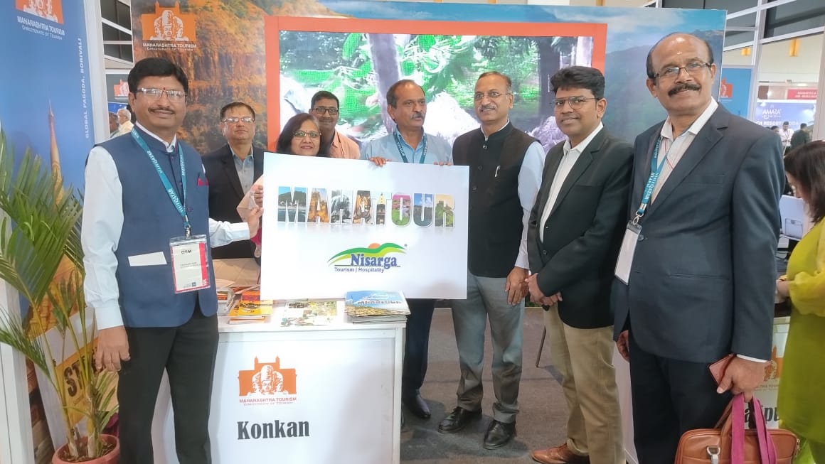 Maharashtra Tourism has participated in OTM yet again. 20 co-exhibitors from the state have joined us to promote Maharashtra through our Pavillion.(1/2) 
#OTM #OTM2023 #maharashtraunlimited