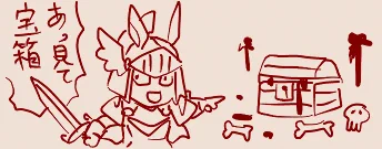 某所で描いた落書きとか 
