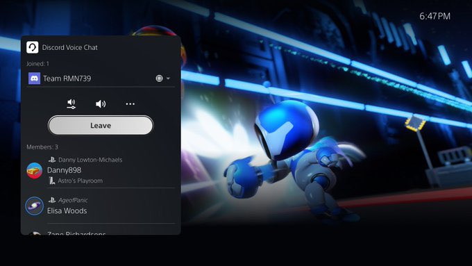 Dexerto's tweet image. Discord voice chat is finally coming to the PS5