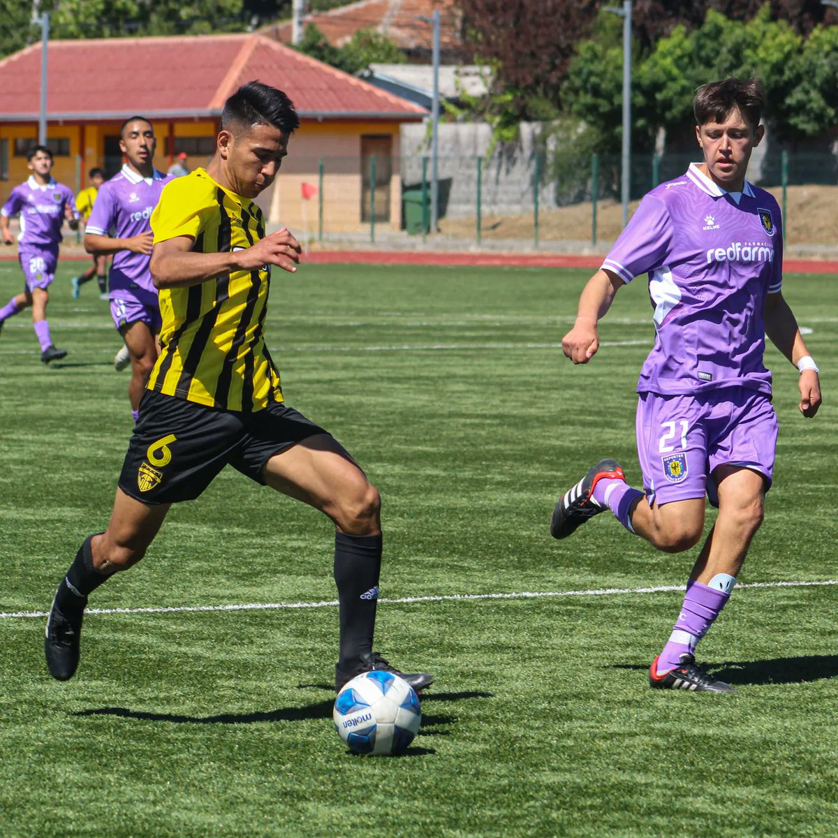 Igualdad en Florida 🏟 

La Proyección empató 2️⃣ a 2️⃣ frente a Deportes Concepción por la #CopaFuturo🏆

Los goles fueron obra de Ángel Gillard ⚽️

#ForjandoGuerreros 🟡⚫️
#SomosHistoria 🚂
