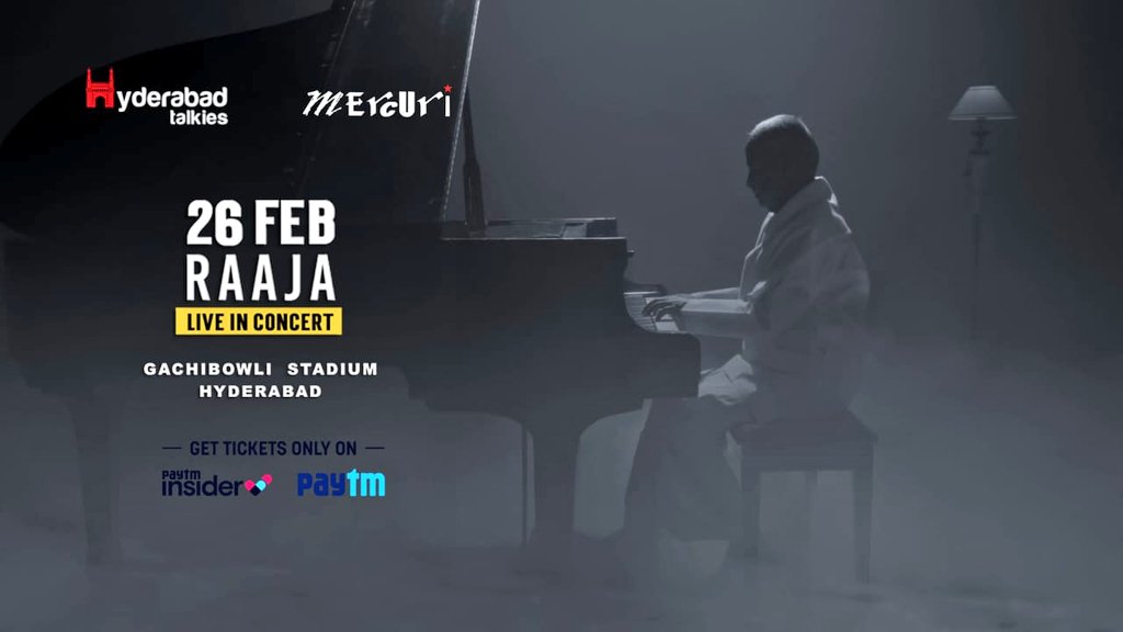 ravyscinema's tweet photo. Celebrating the remarkable tunes and spectacular performance of #MusicalMaestro #Ilaiyaraaja garu.

Trailer launched by @ThisIsDSP 

▶️ https://t.co/jqBOlVRAfj

Raaja Live by @hyderabdtalkies, February 26th at #GachibowliStadium.

#RaajaLiveHT #ManForEveryEmotion
#RavysCinema https://t.co/XsLKdCug4W