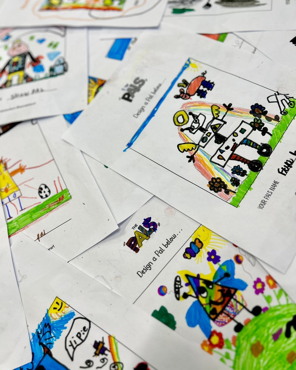 It’s safe to say <a href="/WhitbyHeath/">Whitby Heath Primary</a> loved meeting the Pals. They even helped draw their own to defeat those pesky Foes with Sean! ✏️

Brick by brick, our mission is to have these characters and their message everywhere ✨