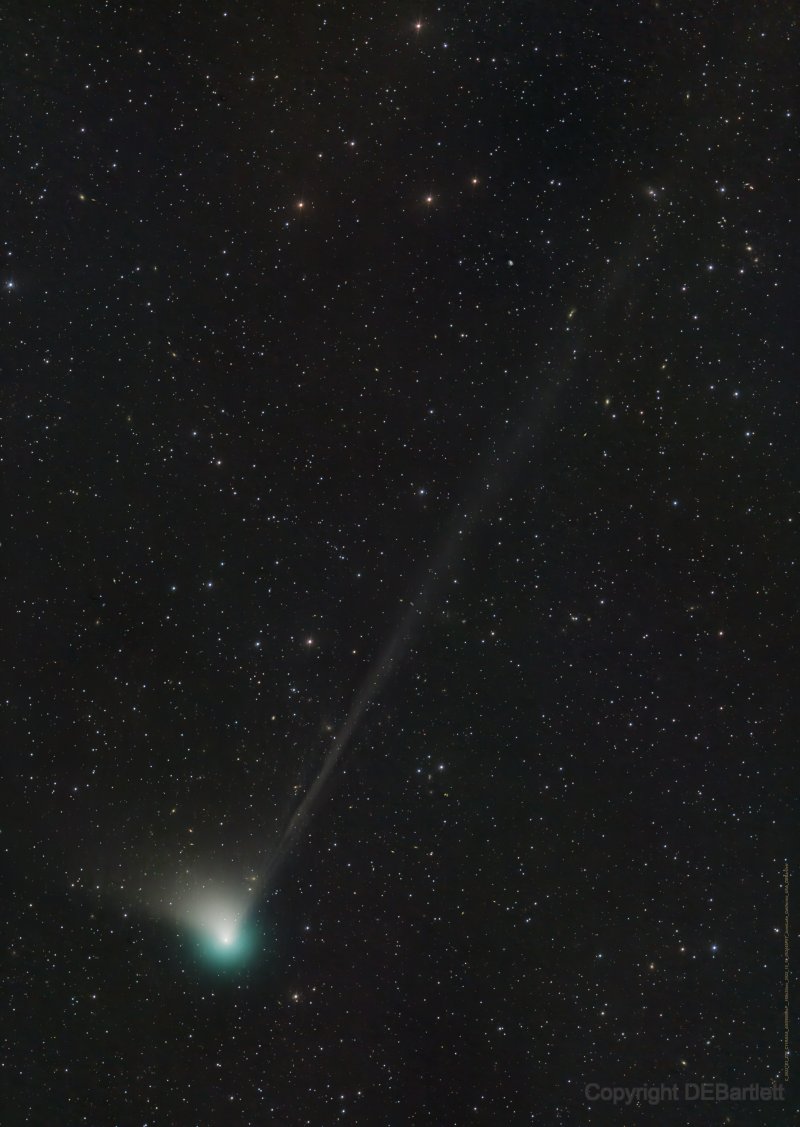 NASAGoddard's tweet image. A green comet will be closer to our planet today, Feb 2, than it's been in over 50,000 years! The brightness of comets is unpredictable, but with clear skies, you could see Comet C/2022 E3 (ZTF)!

go.nasa.gov/3wQA6Vu