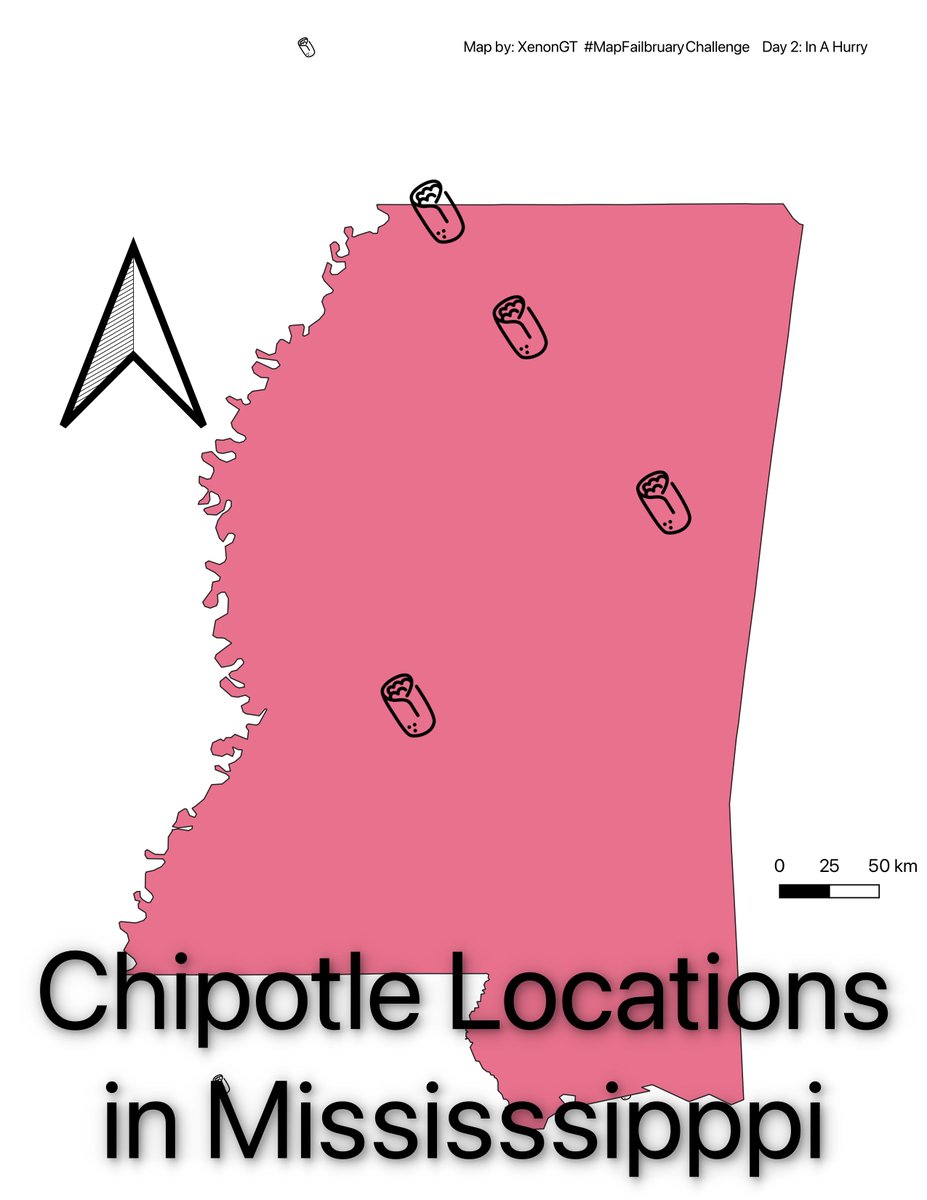 XenonGT's tweet image. Threw this together in a hurry for Day 2 while waiting at the port for my cruise ship #MapFailbruaryChallenge #gischat