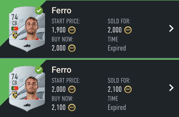 LemmingFUT's tweet photo. This guy has made me 40k since yesterday. His ups and downs in price are wonderful. Just a tip for those 3 that sees my tweets 😎 #fifa23 #fut23 #fut23trading #fifacoins #fifa #ultimateteam #tradingdiscord #fifatrading #fifainvesting #fifatradingtips #fifatips #futtrading #profit https://t.co/I1kHDZZ0BL