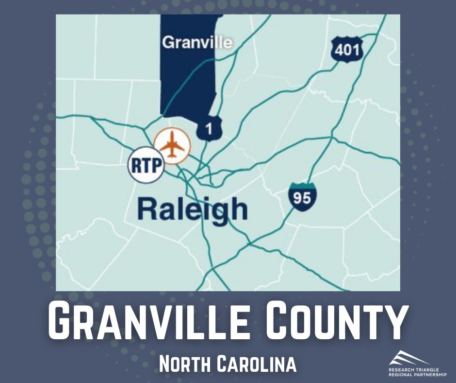 A vibrant mix of industry, agriculture, retail, and recreation makes Granville County an ideal location to live, work, and play. researchtriangle.org/counties/granv…