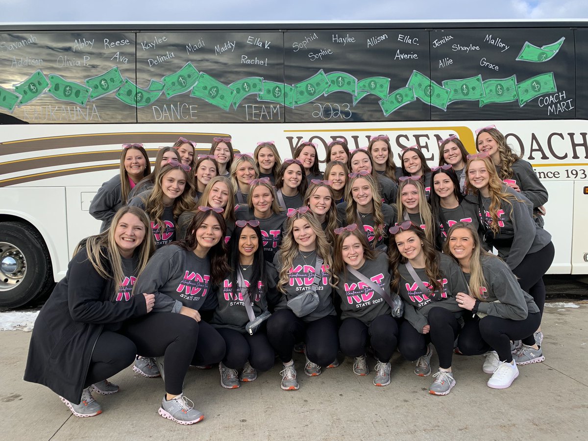 KaukaunaGhosts's tweet photo. Good luck to the @Dancing_Ghosts as they head to the WACPC State Competition in La Crosse this weekend! Let’s bring home the gold 👻🏆💪🏻!! #FillTheCase https://t.co/uabf1NIpqS