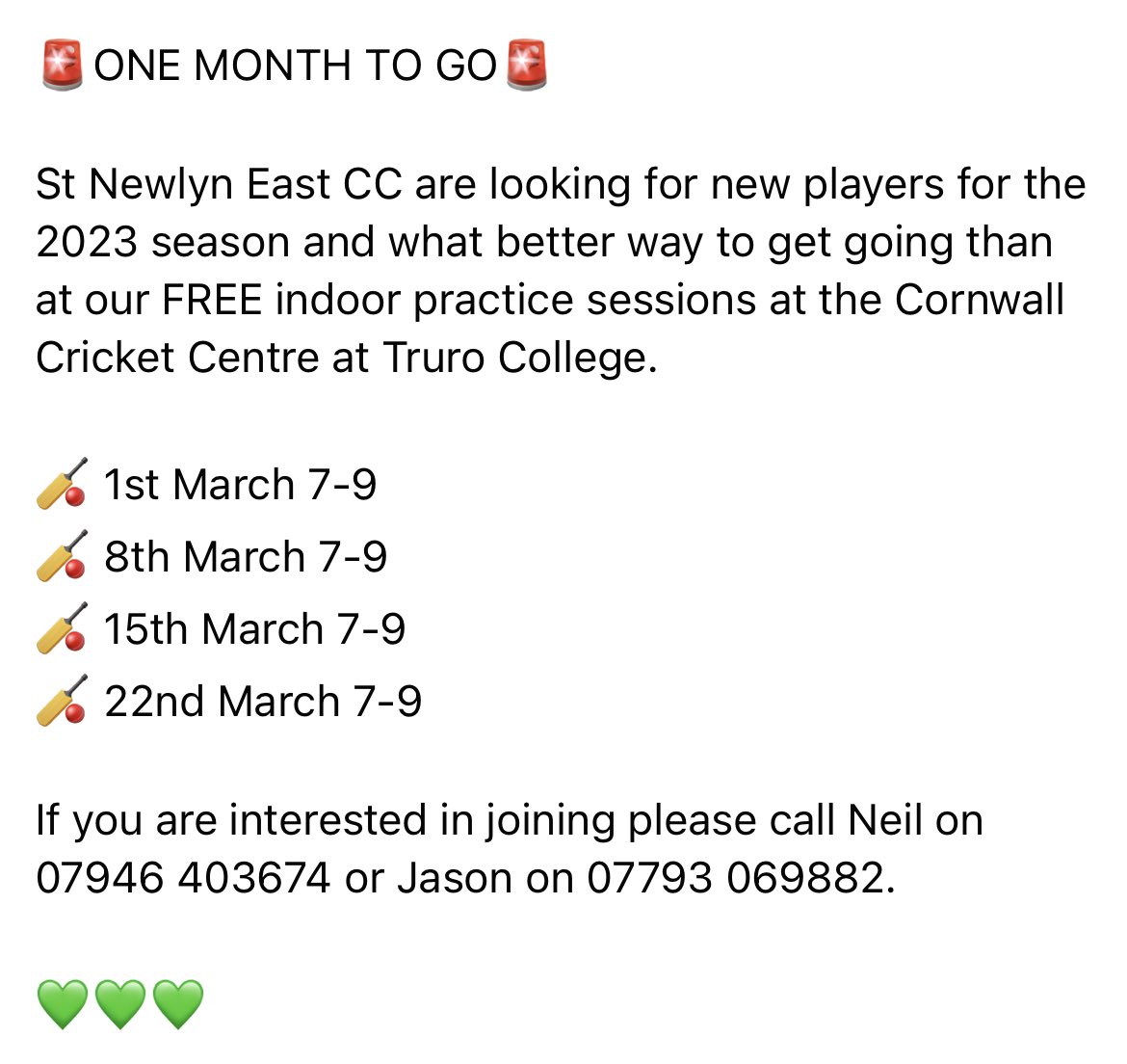 St Newlyn East CC tweet media