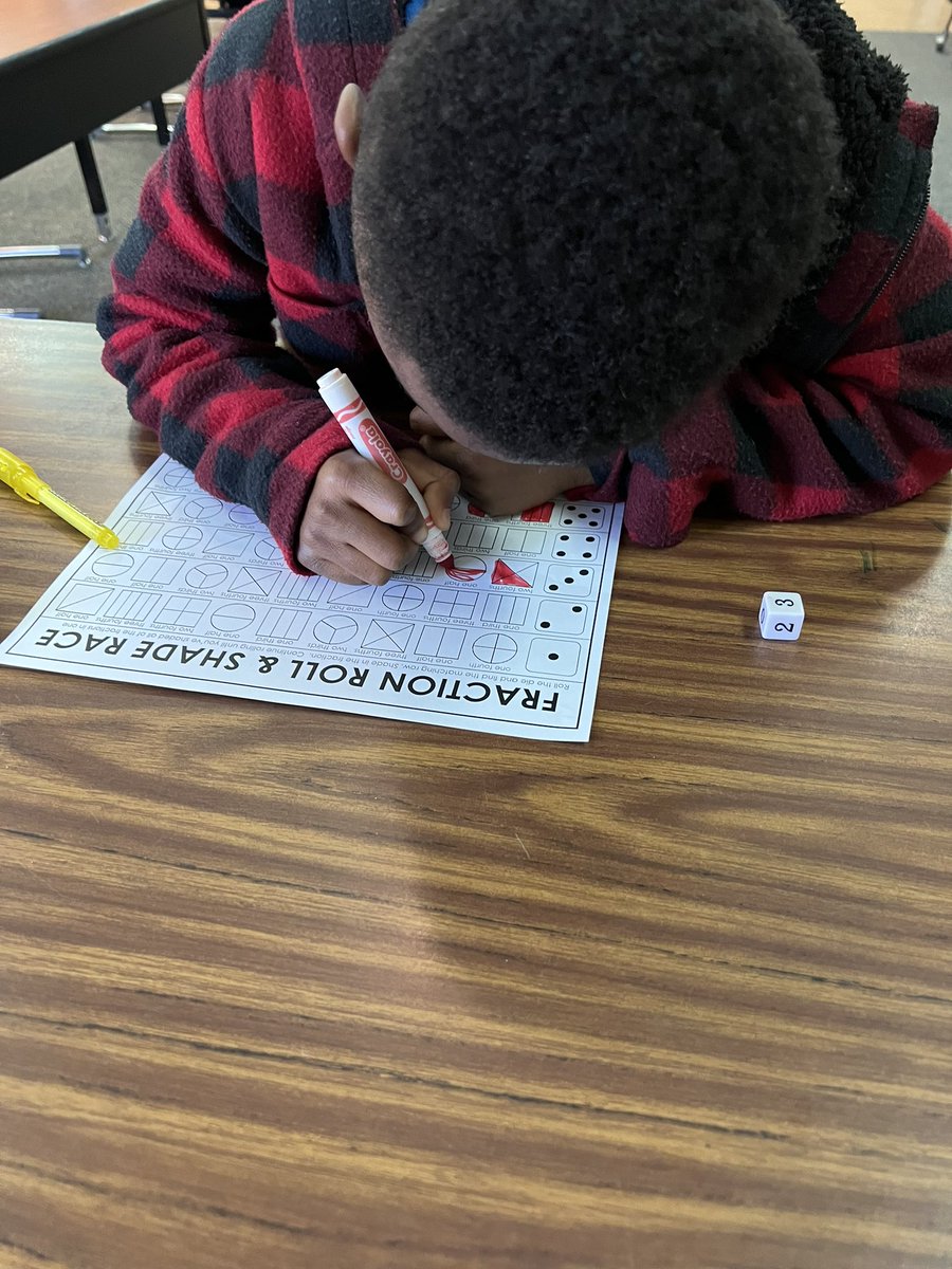 graham3rd's tweet photo. Practicing fractions! https://t.co/1etkHYbHWM