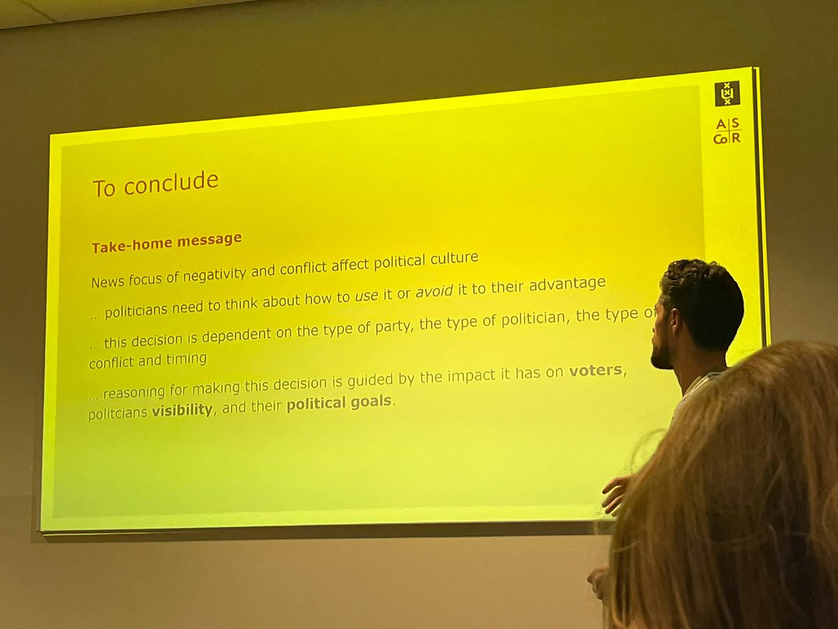 “Do politicians knowingly create conflict for more media attention?”⁉️ @TonivdMeer @EmmavanderGoot @Hameleers_M @rensvl provide answers building on their qualitative interview study 💡@Etmaal2023