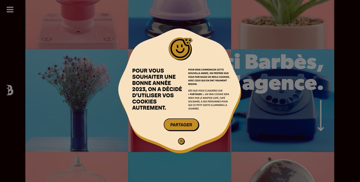 laReclame's tweet photo. Retweetez pour voter pour @IciBarbes pour le Prix du Public #vœuxcommunication - la Réclame.

https://t.co/c1iHqVWSo4 https://t.co/oYrGQmLQBK