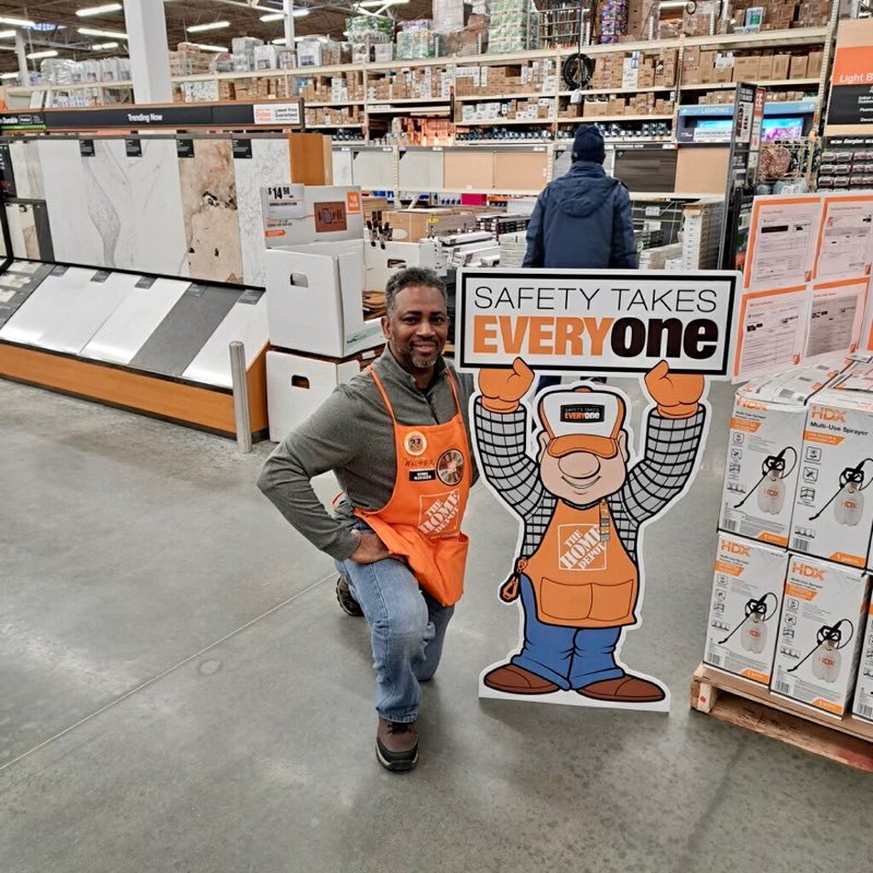 Walter L Davison (@walterldavison3) on Twitter photo Team 1754 ,
Congratulations on achieving 120 days safe today!! Thank you all for your hard work in making safety a priority in our store!
<a href="/KMTovey/">Keith Tovey</a>
<a href="/jhiltonthd/">Janet Hilton</a>
<a href="/EZavalaTHD/">Elias Zavala</a> Team 1754 ,
Congratulations on achieving 120 days safe today!! Thank you all for your hard work in making safety a priority in our store!
<a href="/KMTovey/">Keith Tovey</a>
<a href="/jhiltonthd/">Janet Hilton</a>
<a href="/EZavalaTHD/">Elias Zavala</a>