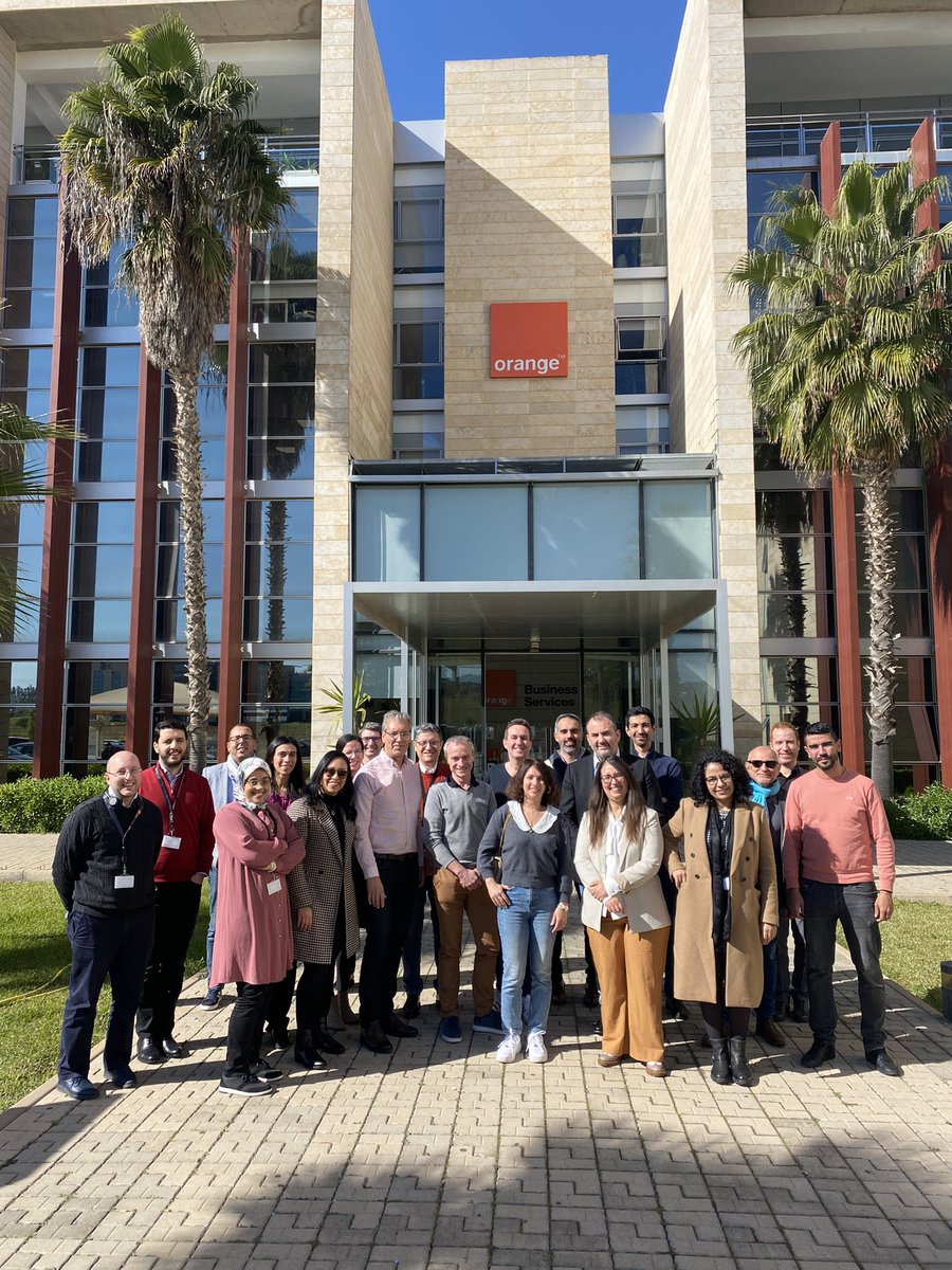 rym_sahnoun's tweet photo. Clap de fin de la visite CTIO à @orangebusiness #Maroc ! Des échanges riches autour de l’agilité, la simplification, la création de valeur pour nos clients, nos salariés et la société ! @abder_aarab @SPensivy https://t.co/Kl0ab0dWv3